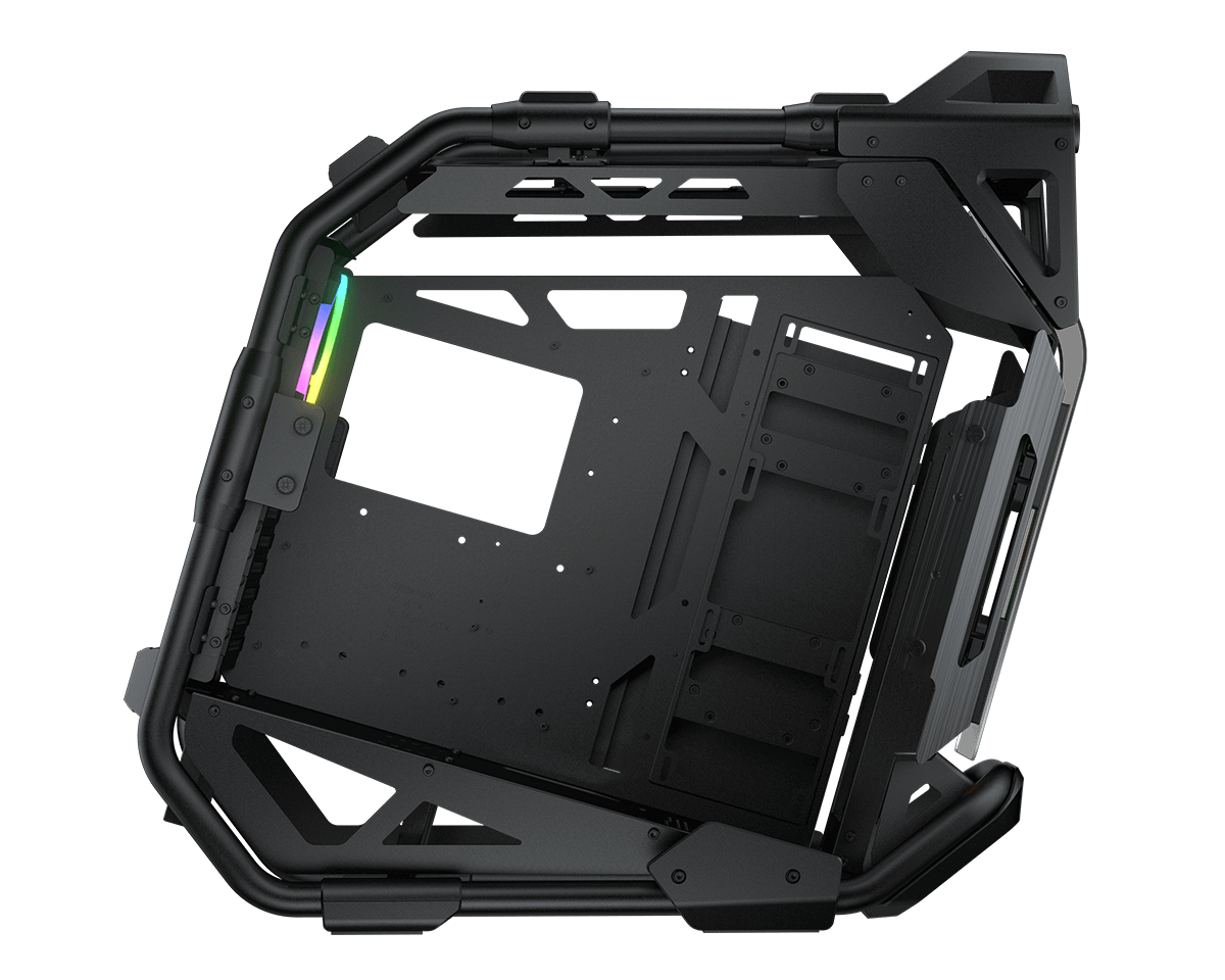 Cougar Cratus ARGB E-ATX Mid Tower Tempered Glass Panel PC Case With Pre Installed ARGB Fans ( CGR-5LMSB ) - Image 6