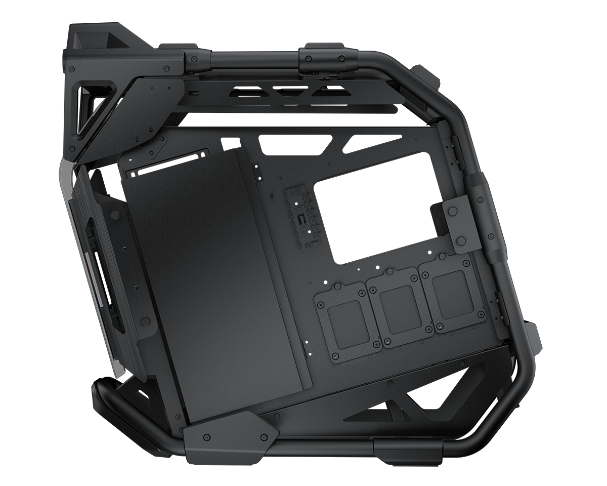Cougar Cratus ARGB E-ATX Mid Tower Tempered Glass Panel PC Case With Pre Installed ARGB Fans ( CGR-5LMSB ) - Image 7