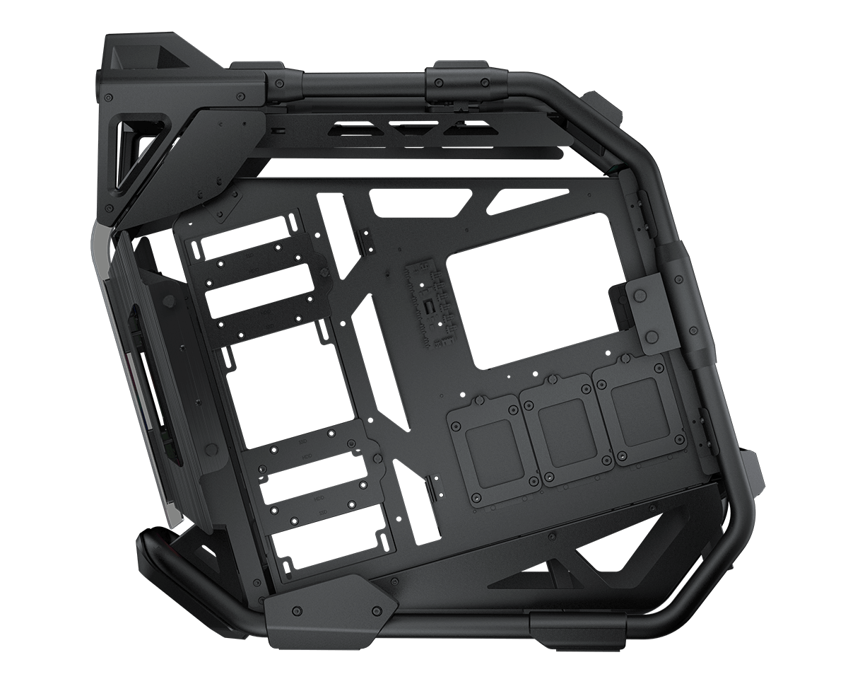 Cougar Cratus ARGB E-ATX Mid Tower Tempered Glass Panel PC Case With Pre Installed ARGB Fans ( CGR-5LMSB ) - Image 8