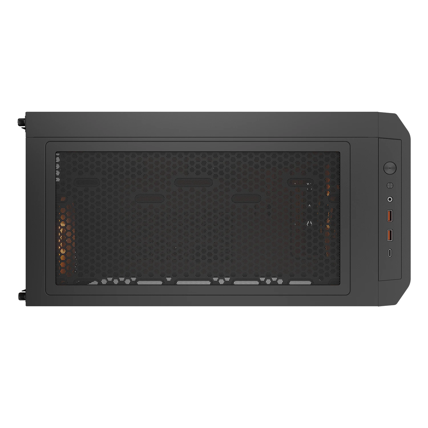 Cougar Airface Flo RGB Black E-ATX Mid Tower Glass Panel PC Case With Pre Installed ARGB Fans ( CGR-5YA6B-RGB ) - Image 6