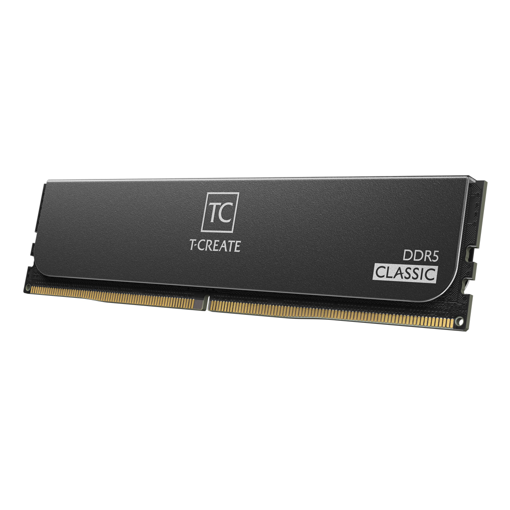 TeamGroup T-Create Classic 32GB(2x16GB) DDR5 6400MHz CL52 Black Desktop RAM ( CTCCD532G6400HC52DC01 ) - Image 2