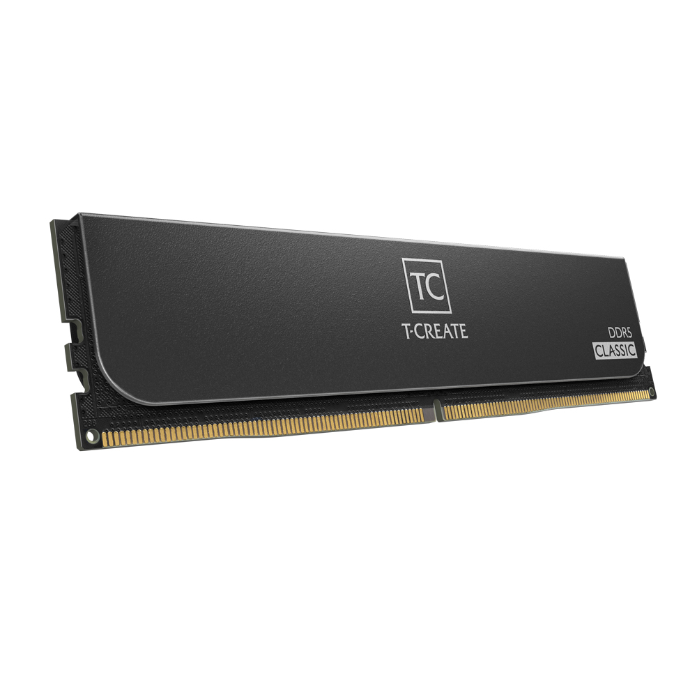 TeamGroup T-Create Classic 32GB(2x16GB) DDR5 6400MHz CL52 Black Desktop RAM ( CTCCD532G6400HC52DC01 ) - Image 3