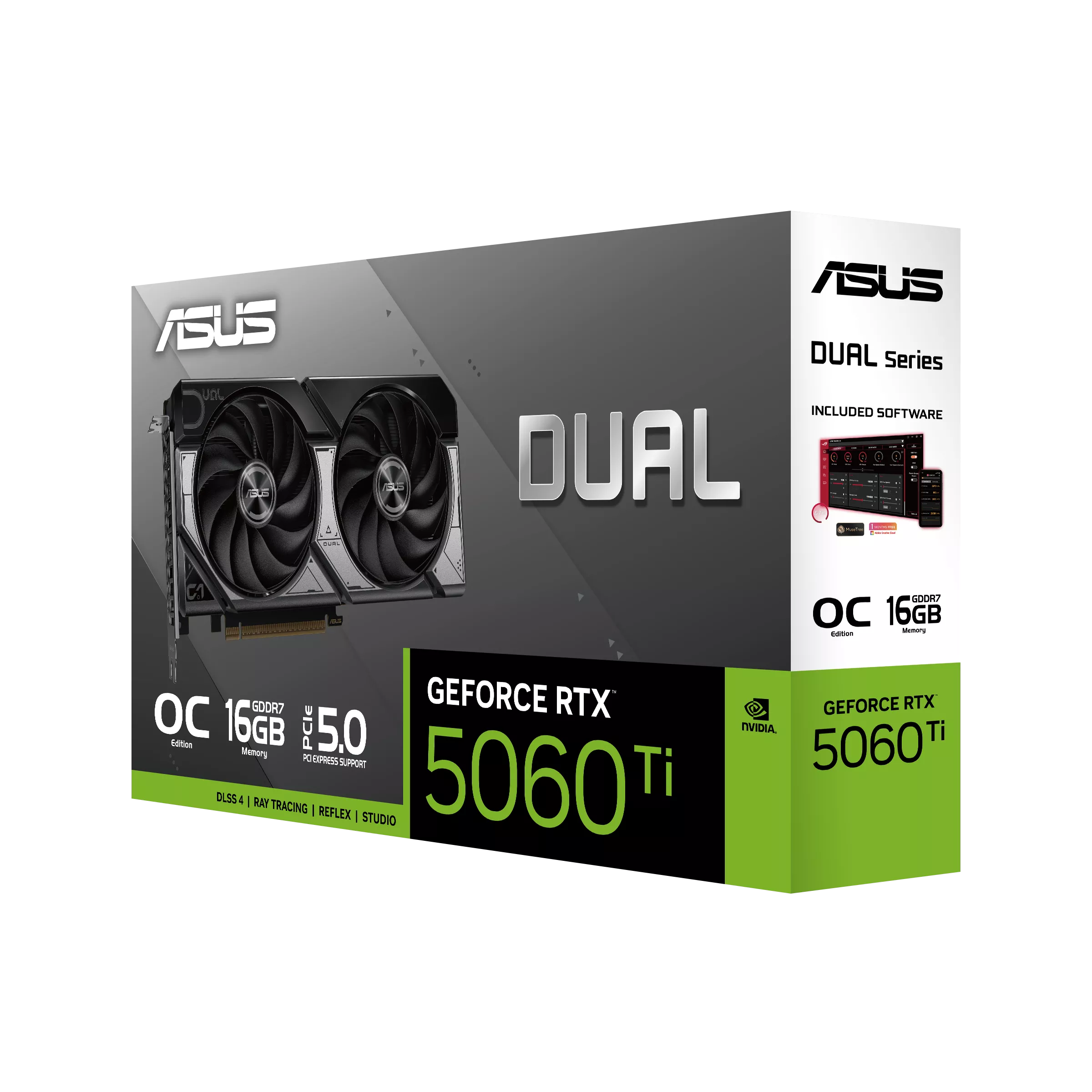 ASUS Dual GeForce RTX 5060 Ti 16GB GDDR7 128-bit Gaming Graphics Card ( DUAL-RTX5060TI-16G ) - Image 7
