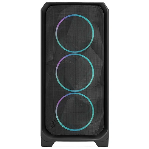 Fractal Design Meshify 3 XL Black RGB TG Light Tint E-ATX Mid Tower Pc Cabinet With Pre Installed Ambience Pro RGB Version Fans ( FD-C-MES3X-04 ) - Image 2