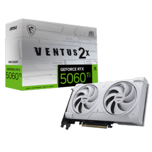 MSI GeForce RTX 5060 Ti 8G VENTUS 2X OC WHITE PLUS 8GB GDDR7 128-bit Gaming Graphics Card ( G506T8V2CWP )