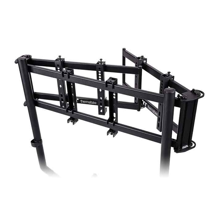 Thermaltake Triple Racing Monitor Stand ( GEA-RMS-TMSBLK-01 ) - Image 4