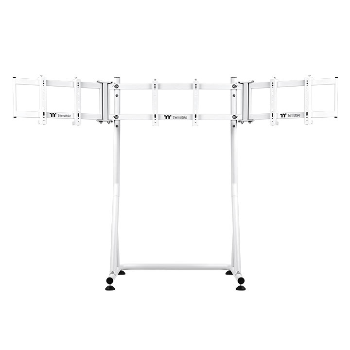 Thermaltake Triple Racing Monitor Stand Snow White ( GEA-RMS-TMSWHT-01 ) - Image 2