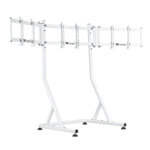 Thermaltake Triple Racing Monitor Stand Snow White ( GEA-RMS-TMSWHT-01 )