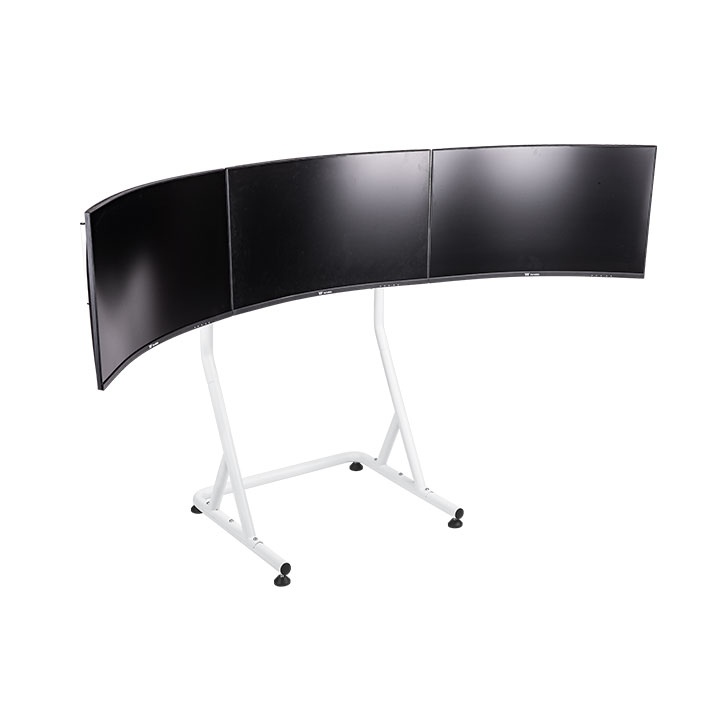 Thermaltake Triple Racing Monitor Stand Snow White ( GEA-RMS-TMSWHT-01 ) - Image 5