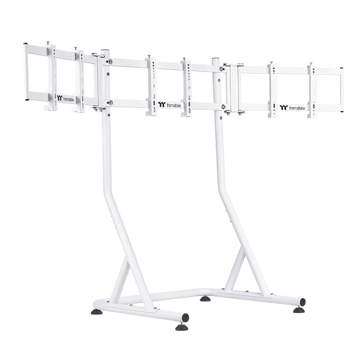 Thermaltake Triple Racing Monitor Stand Snow White ( GEA-RMS-TMSWHT-01 )