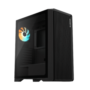 Gigabyte C103 Glass ATX Mid Tower Tempered Glass Side Panel Pc Cabinet With Pre Installed ARGB Fan ( GB-C103G )