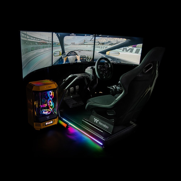Thermaltake GR500 Racing Simulator Cockpit Black ( GSC-R50-CPASBB-01 ) - Image 5