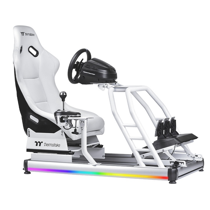 Thermaltake GR500 Racing Simulator Cockpit White ( GSC-R50-CPASWH-01 ) - Image 4