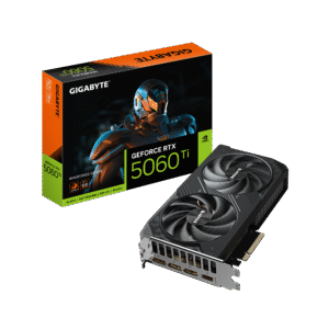 Gigabyte GeForce RTX 5060 Ti WINDFORCE OC 16G 16GB GDDR7 128-bit Graphics Card ( GV-N506TWF2OC-16GD )