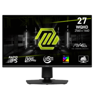 MSI MAG 275QPF X30 27-Inch Flat Rapid IPS WQHD 300Hz 0.5ms (GtG, Min) AMD FreeSync Premium Anti-glare Gaming Monitor