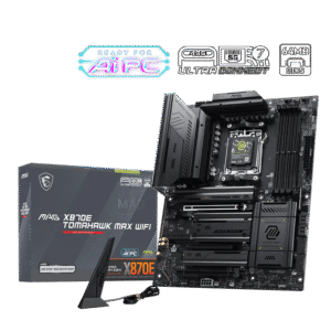 MSI MAG X870E TOMAHAWK MAX WIFI ATX Motherboard ( AMD Socket AM5, Supports AMD Ryzen 9000, 8000, 7000 Series Desktop Processors, 4x DDR5 RAM Slots, Max 256GB RAM )
