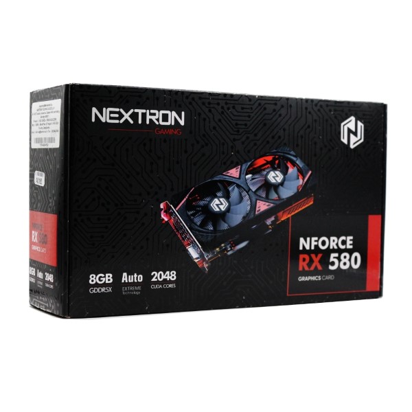 NEXTRON AMD Radeon RX580 8GB DDR5 256-bit Graphics Card