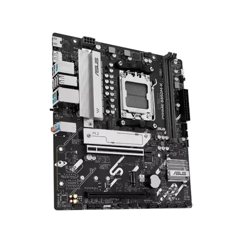 Asus PRIME B850M-K-CSM micro-ATX Motherboard ( AMD Socket AM5, Support AMD Ryzen 9000 & 8000 & 7000 Series Desktop Processors, 2 x DDR5 Ram Slots, Max 128GB Memory Support ) - Image 3