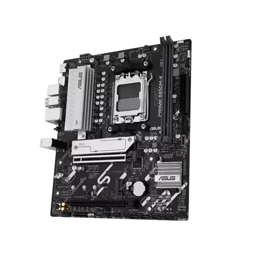 Asus PRIME B850M-K-CSM micro-ATX Motherboard ( AMD Socket AM5, Support AMD Ryzen 9000 & 8000 & 7000 Series Desktop Processors, 2 x DDR5 Ram Slots, Max 128GB Memory Support ) - Image 4