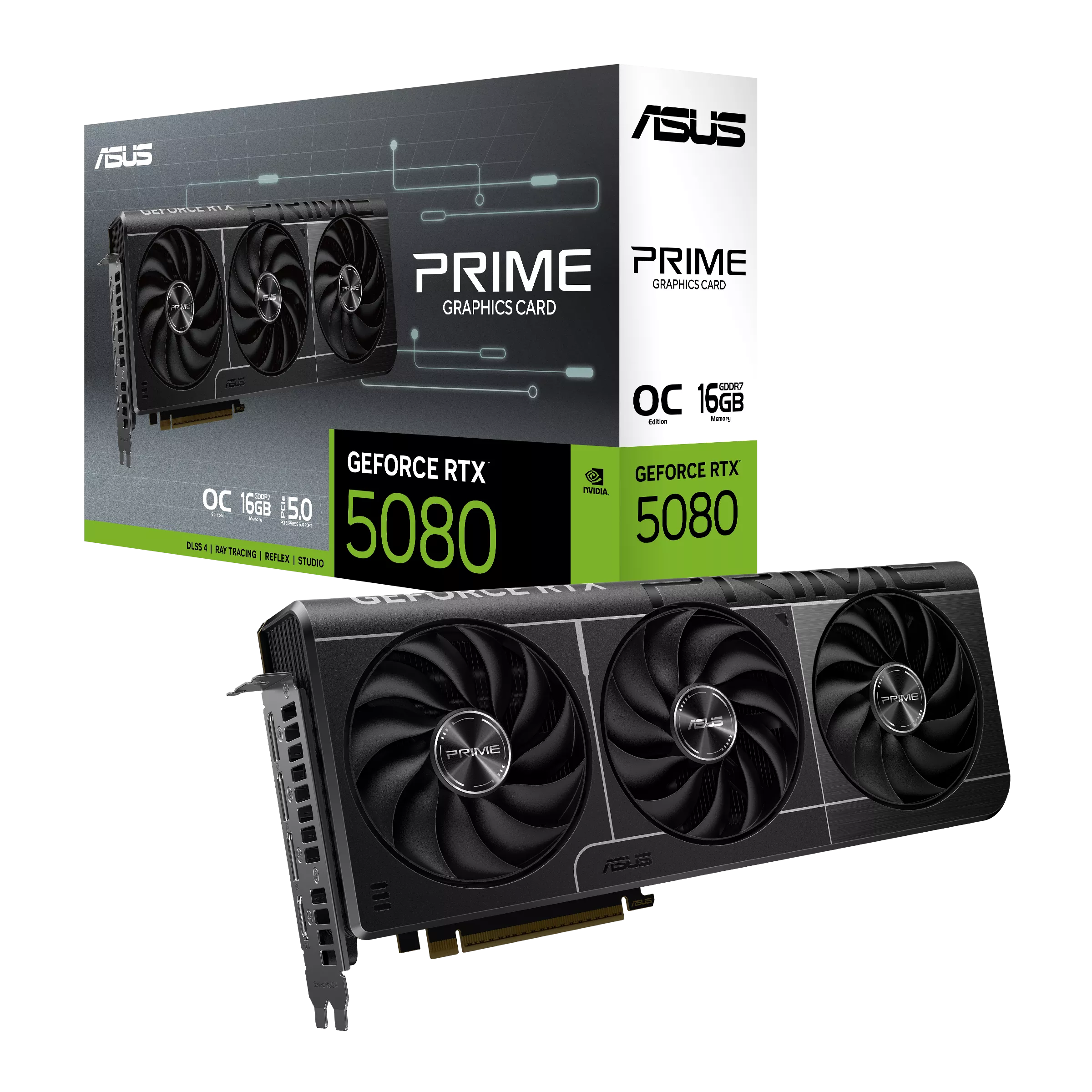 ASUS PRIME GeForce RTX 5080 EVO 16GB GDDR7 OC Edition 256-bit Gaming Graphics Card With Triple Fan ( PRIME-RTX5080-O16G-EVO ) - Image 12