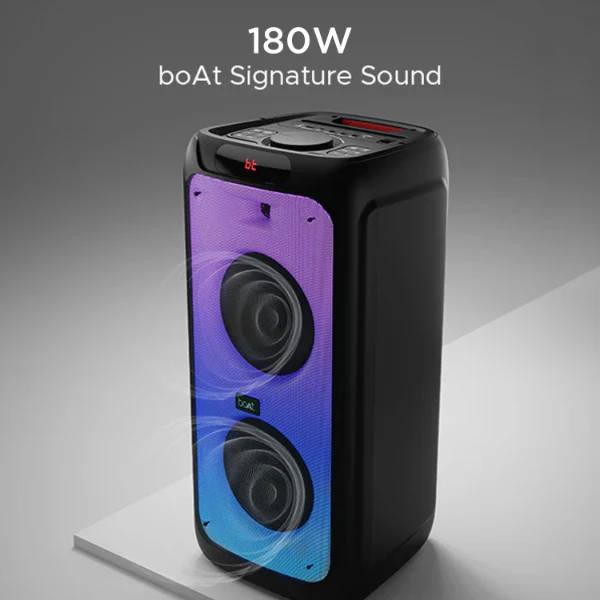 boAt PartyPal 450 Premium Black 180W Bluetooth Speaker - Image 2