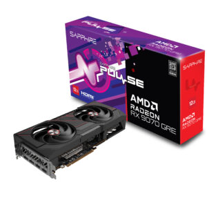 Sapphire Pulse AMD Radeon RX 9070 GRE OC 12GB GDDR6 192 bit Graphics Card