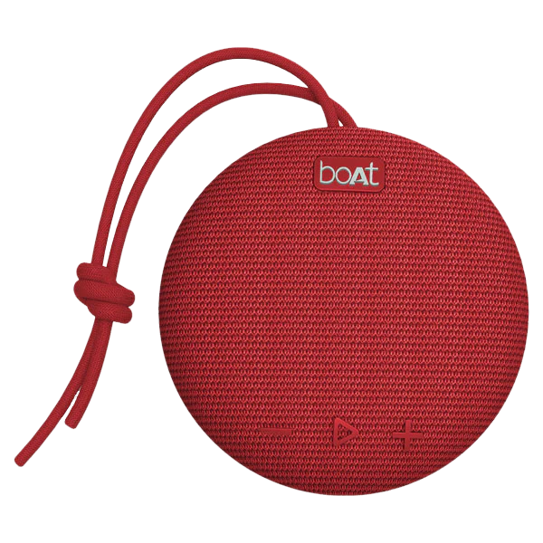 boAt Stone 193 Red 5W RMS Sound Portable Bluetooth Speaker