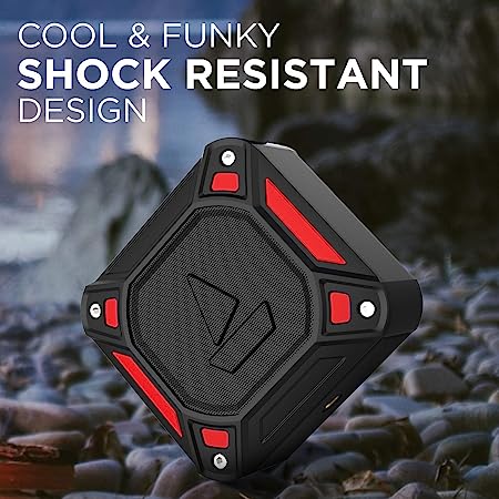 Boat Stone 300 Red Pocket Bluetooth Speaker - Image 3