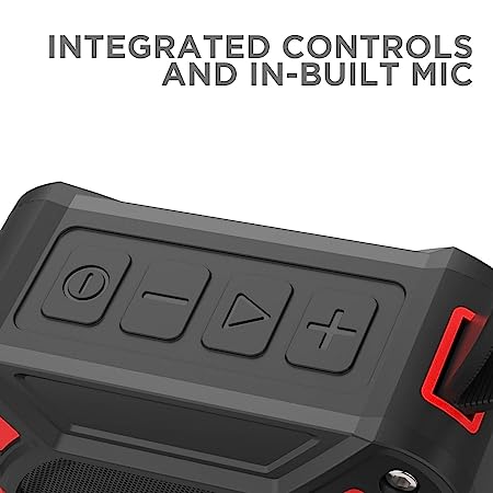 Boat Stone 300 Red Pocket Bluetooth Speaker - Image 4