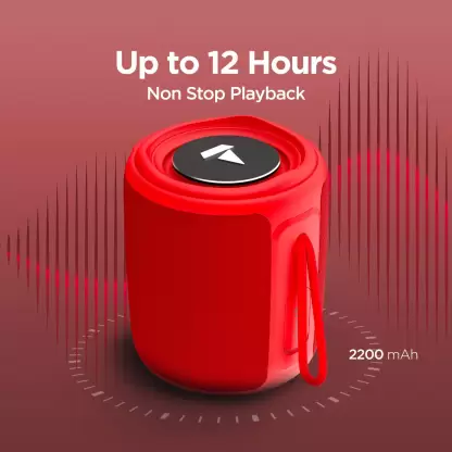 boAt Stone 358 Red 10W Portable Bluetooth Speaker - Image 4