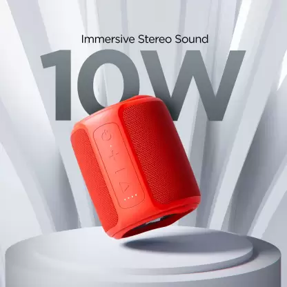 boAt Stone 358 Red 10W Portable Bluetooth Speaker - Image 5