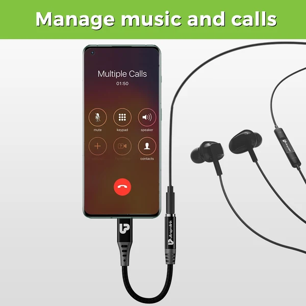 UltraProlink UL1081 Audio Link Type C to 3.5mm Headphone Jack Digital Audio Convertor Adapter - Image 2