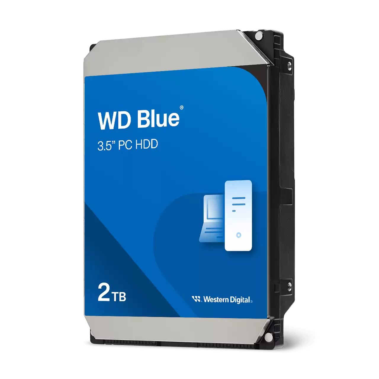 Western Digital WD Blue 2TB 3.5-Inch 5400 RPM SATA 64MB Cache PC Desktop Internal Hard Disk Drive ( WD20EARZ )