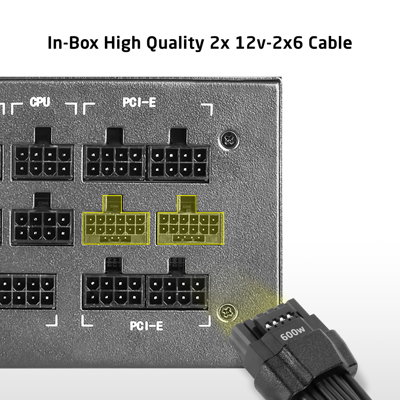 ProLab Design XPower XP-2000P ATX 3.1 80+ Platinum Certifications Fully Modular Power Supply Unit - Image 7