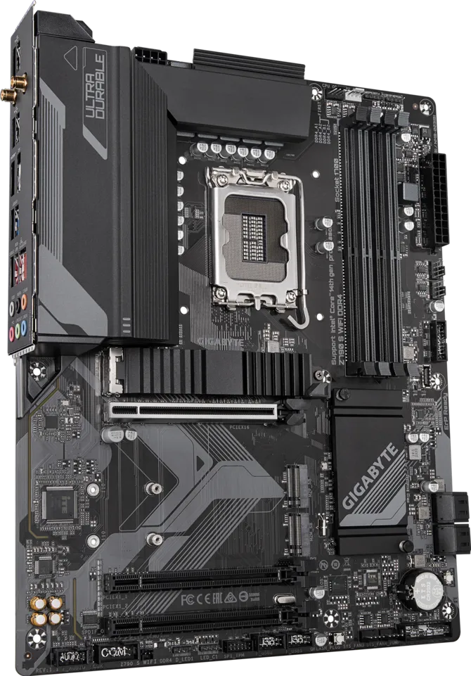 Gigabyte Z790 S WIFI DDR4 (Rev. 1.1/1.2) ATX Motherboard ( Intel Socket LGA1700 , Support 14th, 13th, and 12th Generation Intel Core, Pentium Gold and Celeron Processors, 4 x DDR4 RAM Slots, Max 128GB RAM Support ) - Image 4