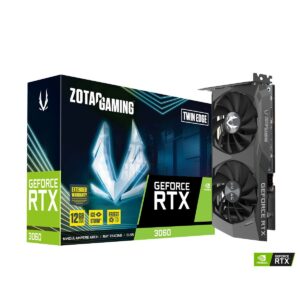 Zotac GAMING GeForce RTX 3060 Twin Edge 12GB GDDR6 192-bit Graphics Card ( ZT-A30600E2-10M )