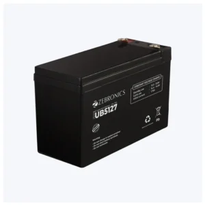 ZEBRONICS Zeb UB5127 12V 7Ah Sealed Maintenance-Free Lead-Acid Battery