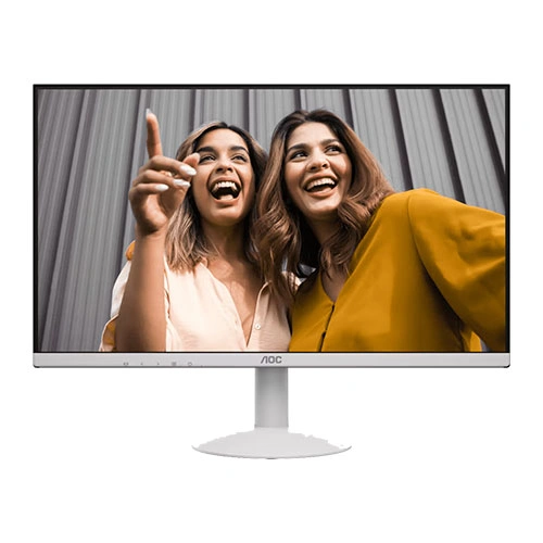 AOC 24B30H2/BW 24 Inch Flat IPS FHD 120Hz 4 ms GtG 1ms MPRT Adaptive sync Flicker Free Vesa Mount Black, White Monitor