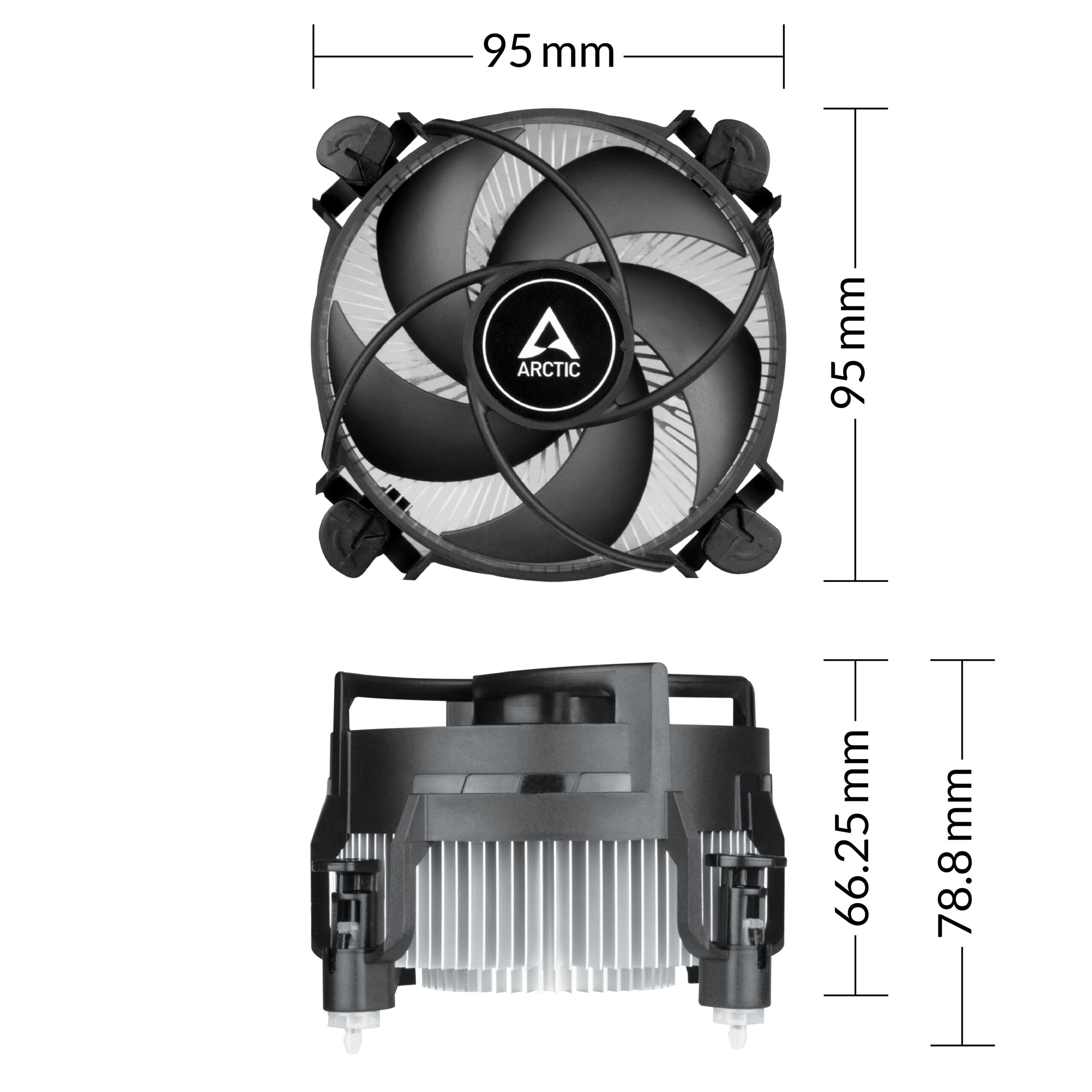 Arctic Alpine 17 CO Compact Intel Alder Lake CPU Air Cooler For Continuous Operation ( ACALP00041A ) - Image 7