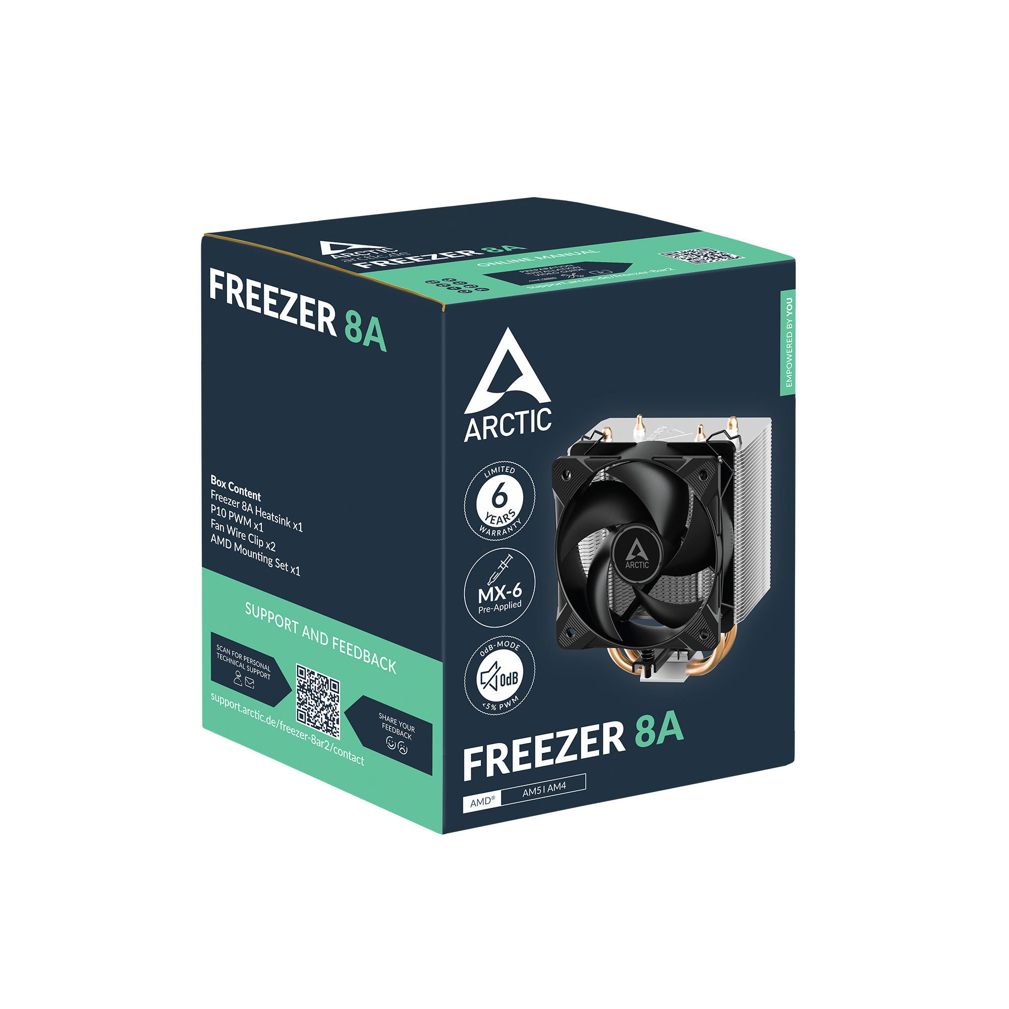 Arctic Freezer 8A Compact CPU Air Cooler ( ACFRE00161A ) - Image 6