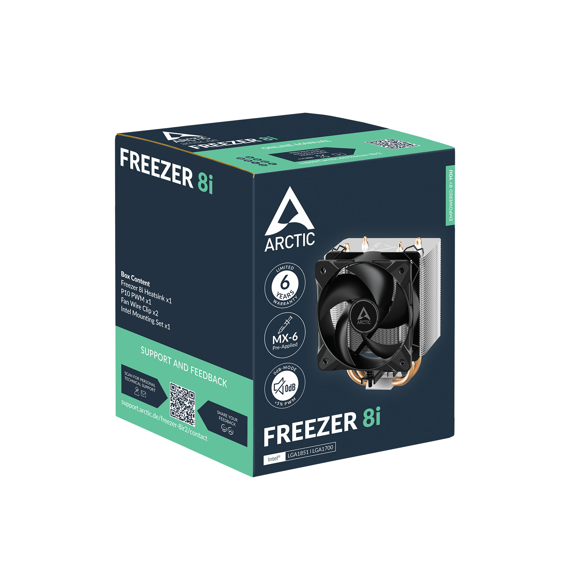 Freezer 8i Compact Intel Compact CPU Air Cooler ( ACFRE00190A ) - Image 6