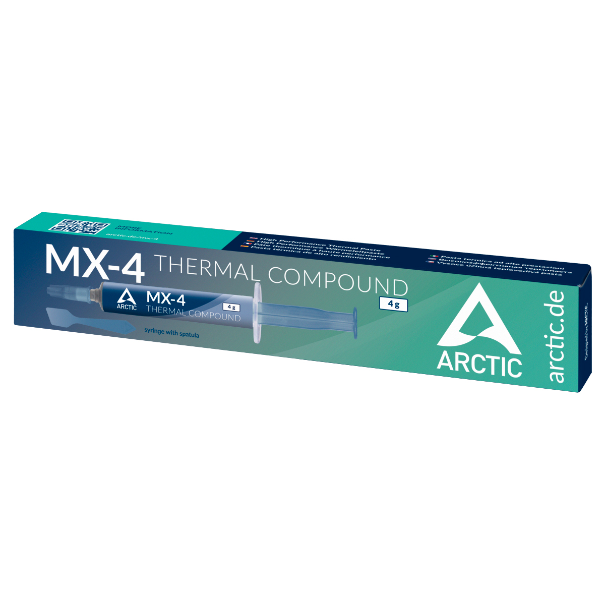 Arctic MX-4 PREMIUM Performance Thermal Paste With Spatula ( ACTCP00031B ) - Image 2