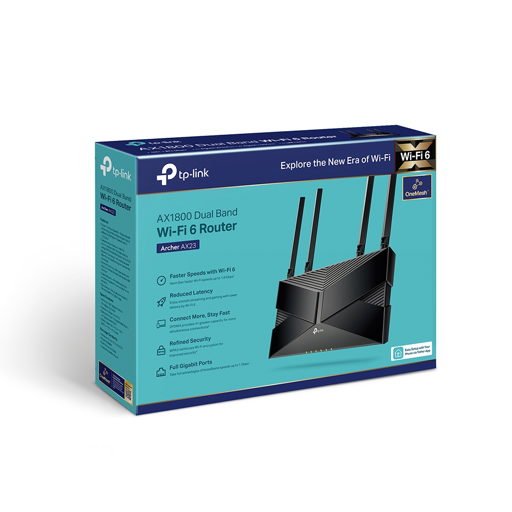 TP-Link Archer AX23 AX1800 Dual-Band Wi-Fi 6 Router With 4 High-Performance External Antennas Boost Wifi Signals - Image 6