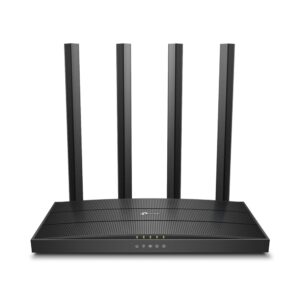 TP-Link Archer C6 V4 AC1200 Wireless MU-MIMO Gigabit Router With 4 High-Performance External Antennas