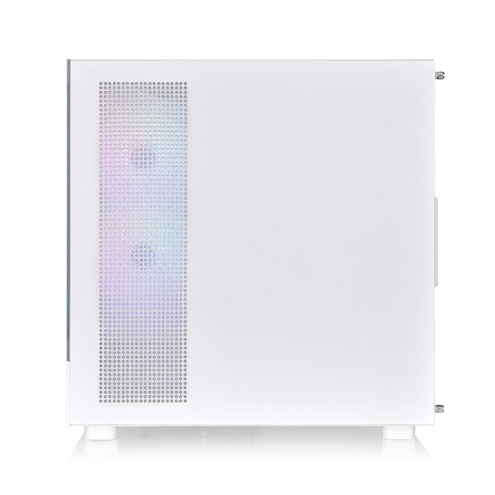 Thermaltake View 270 Plus TG ARGB Snow E-ATX Mid Tower Tempered Glass Panel Pc Cabinet With Pre-Installed Hydraulic Bearing ARGB Lite Fans ( CA-1Y7-00M6WN-01 ) - Image 4
