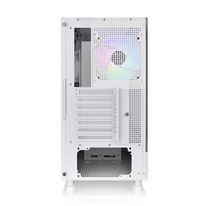 Thermaltake View 270 Plus TG ARGB Snow E-ATX Mid Tower Tempered Glass Panel Pc Cabinet With Pre-Installed Hydraulic Bearing ARGB Lite Fans ( CA-1Y7-00M6WN-01 ) - Image 5
