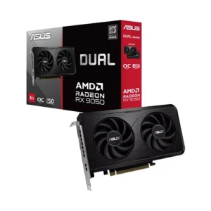 ASUS Dual RX 9050 OC 8GB GDDR6 128-Bit Graphics Card With Dual Fans ( DUAL-RX9050-O8G )