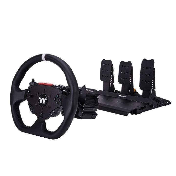 Thermaltake G6 Direct Drive Racing Wheel with Pedals Bundle ( GRB-G6D-DGT3BB-01 )