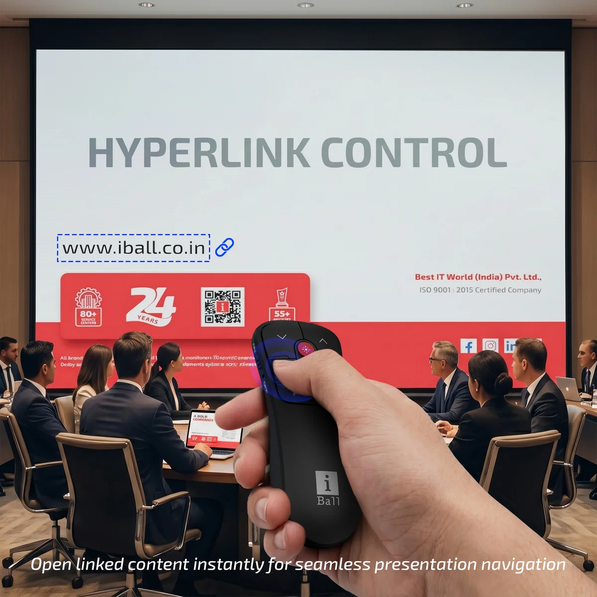 i Ball Impact Plus 2 Presentation Pointer Red LASER - Image 5