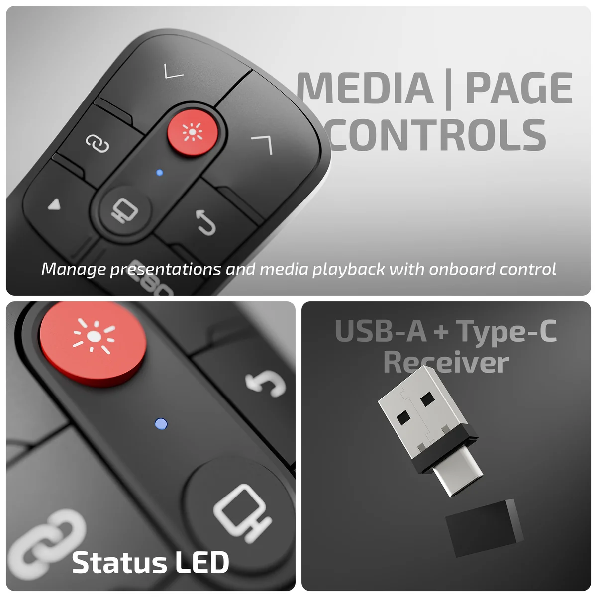 i Ball Impact Plus 2 Presentation Pointer Red LASER - Image 2